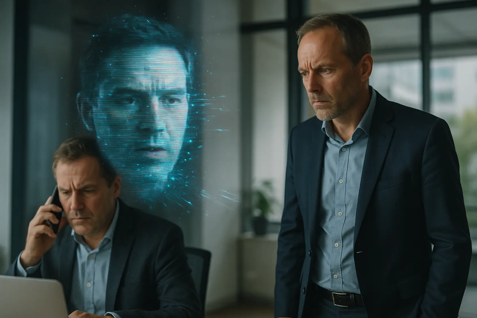 Deepfake głosu/wideo w oszustwach finansowych