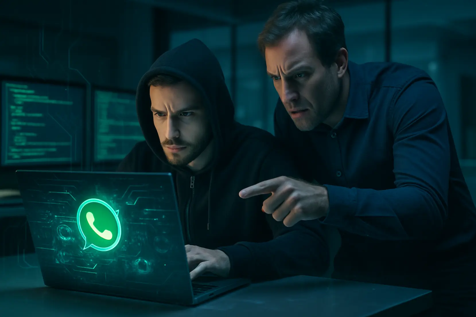 Przejęcie komunikatora (WhatsApp/Messenger)