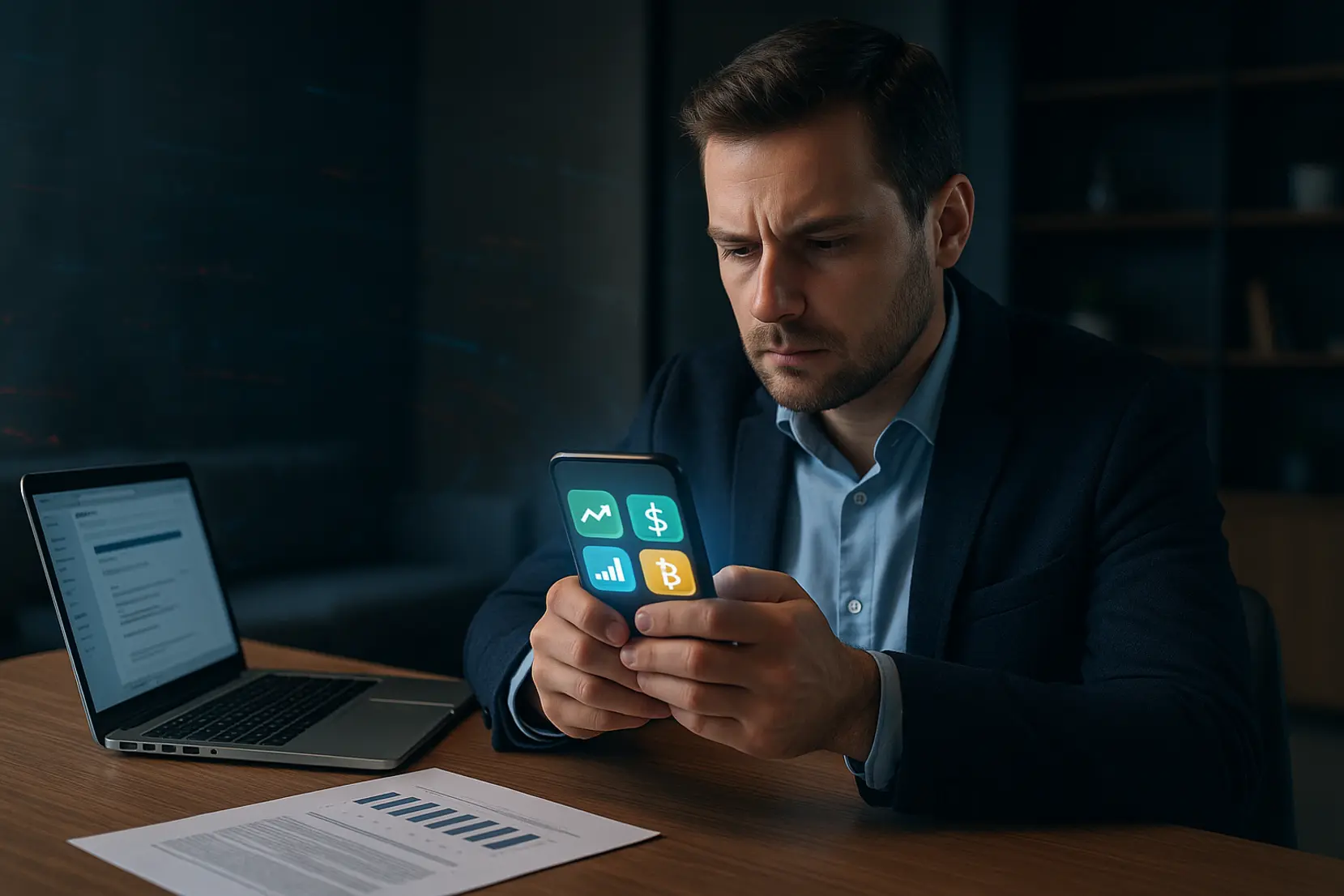 Fałszywe aplikacje inwestycyjne (App Store/Google Play)