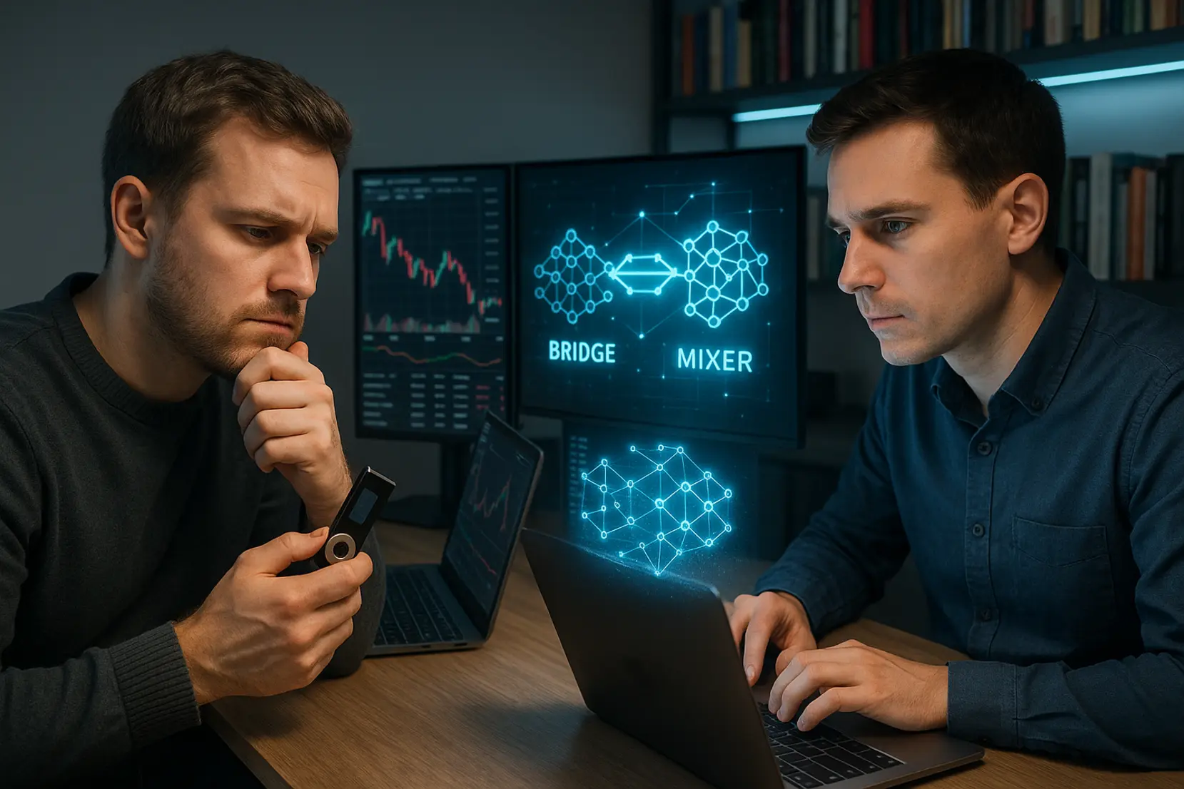 Czy da się odzyskać krypto po „bridgu” i mikserze?