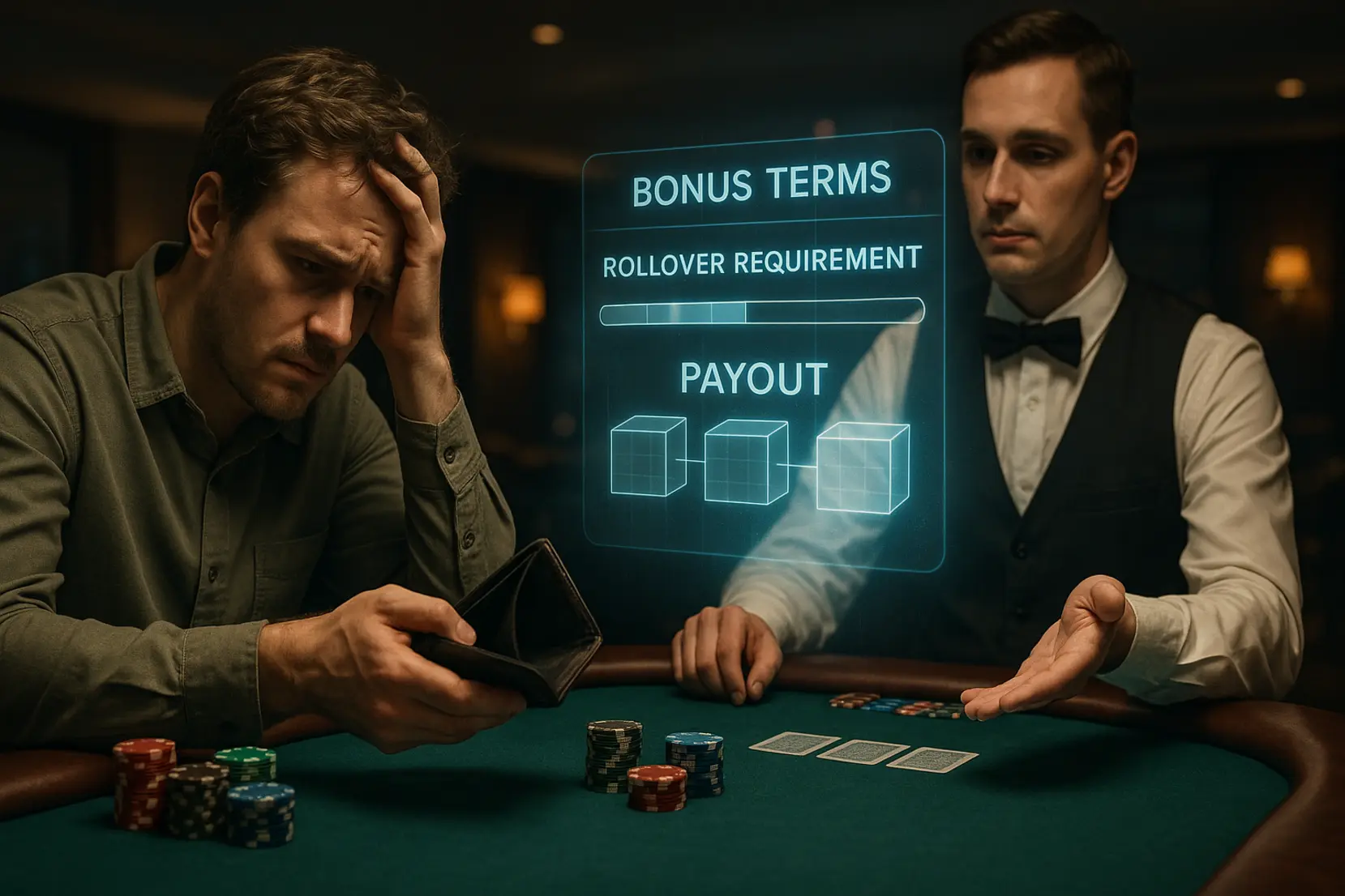 Bonusy, rollover i „wymóg obrotu” jako narzędzie blokady wypłat