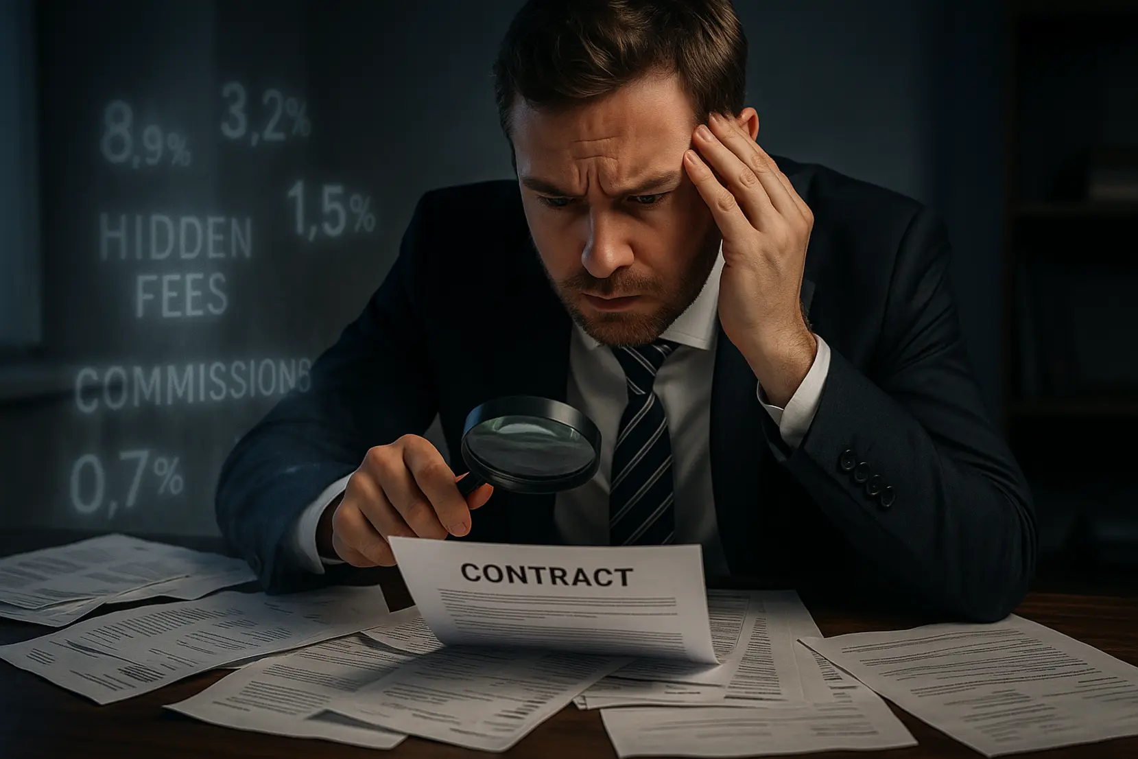 Ukryte opłaty i prowizje, których nie ma w umowie