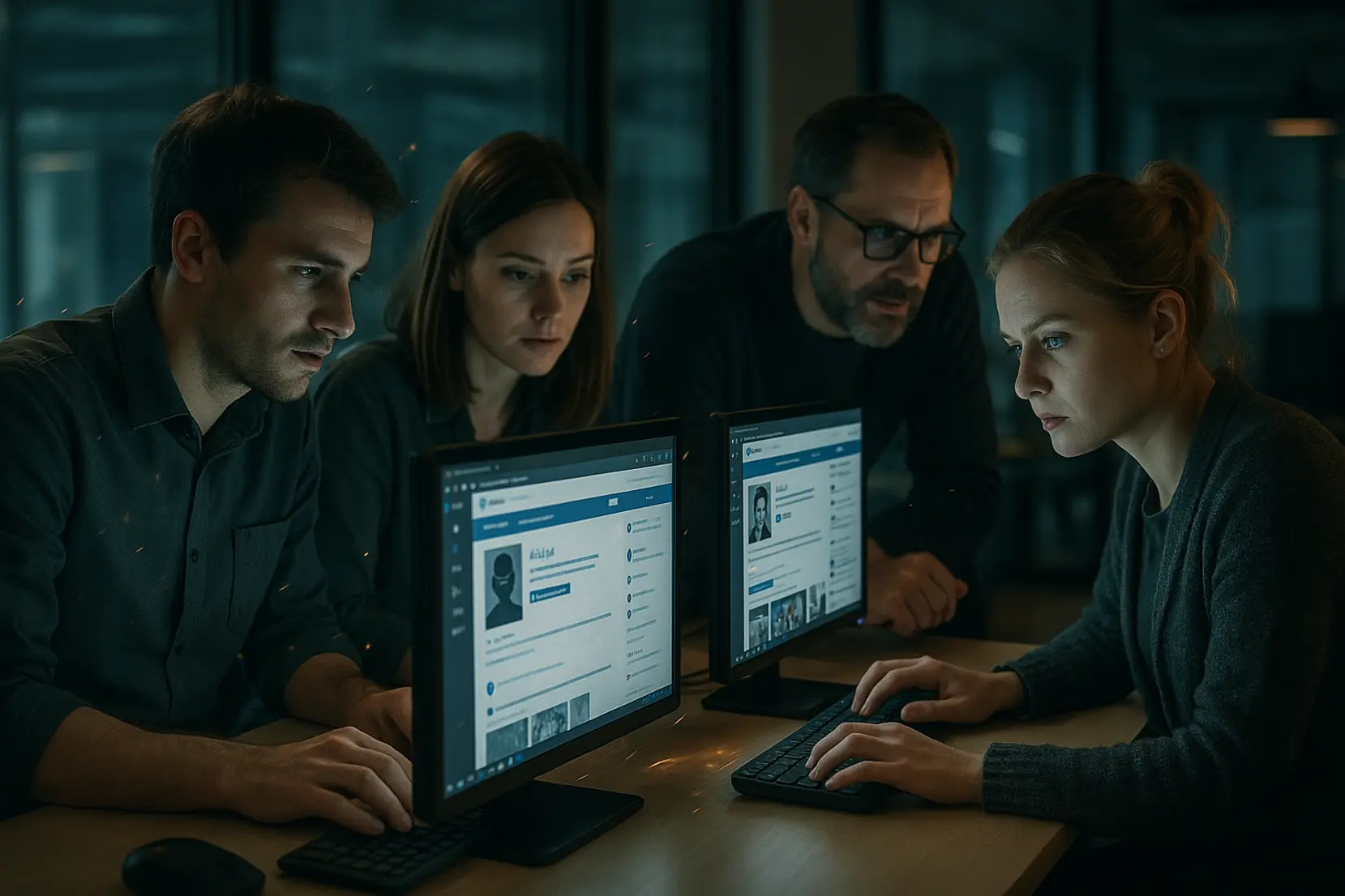 Złośliwe profile w social media: jak oszuści budują wiarygodność konta