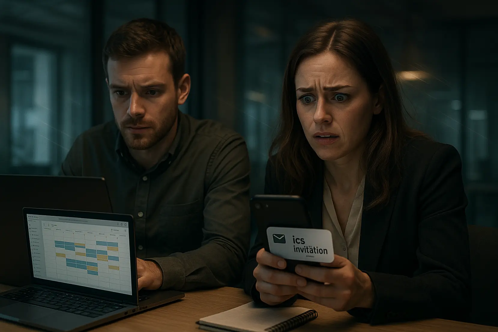 Phishing przez kalendarz i zaproszenia .ics: nowy kanał, stary trik