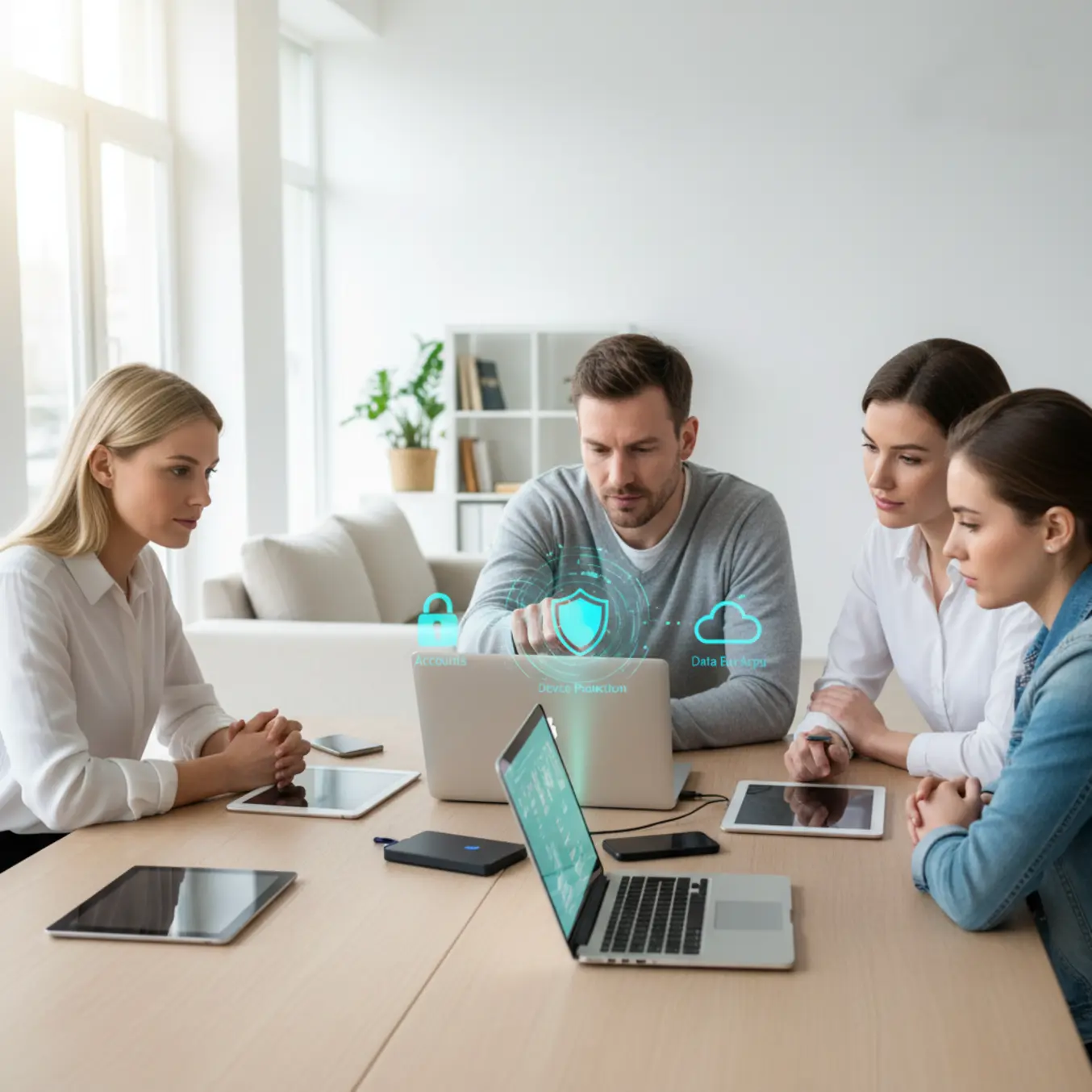 Security Checklist for Families and Small Businesses: Accounts, Devices, Backups