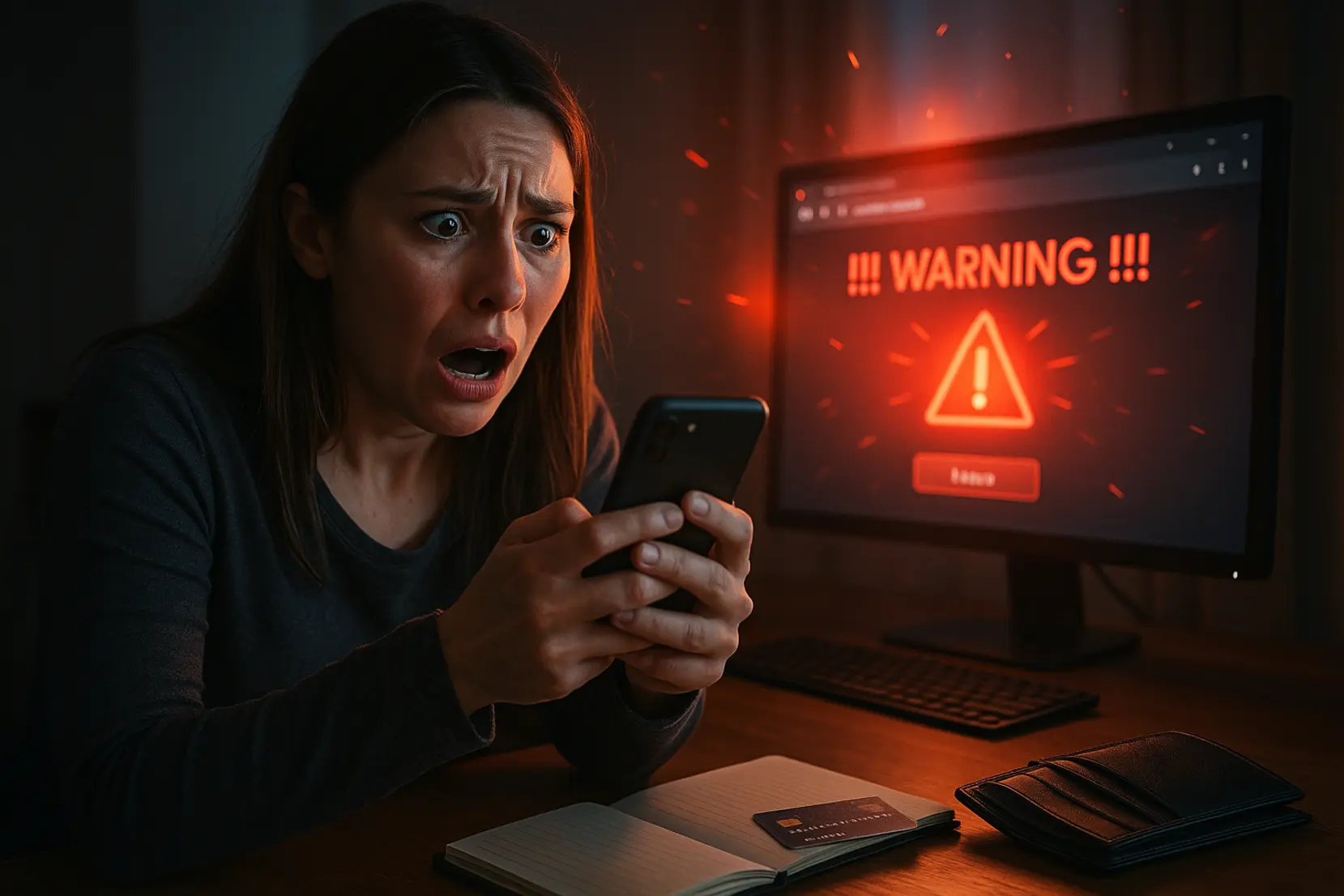 Płatność kartą na podejrzanej stronie: co zrobić od razu po podaniu danych