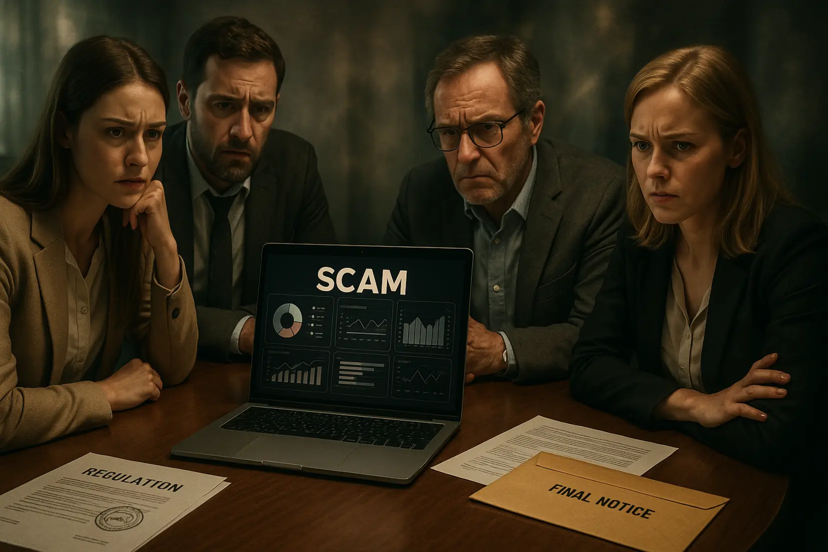 Recovery scam z „dowodami”: fake dashboardy, pisma od regulatora i opłata końcowa