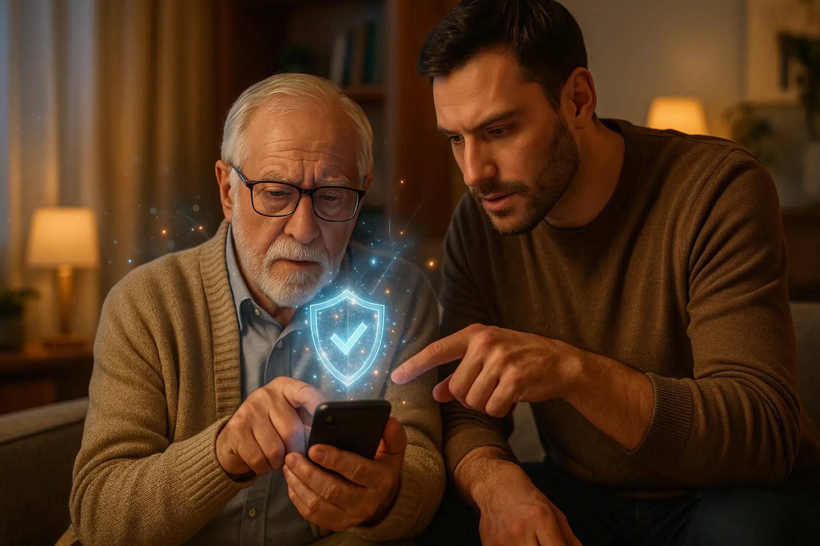 Jak zabezpieczyć telefon seniora przed oszustwami w 20 minut