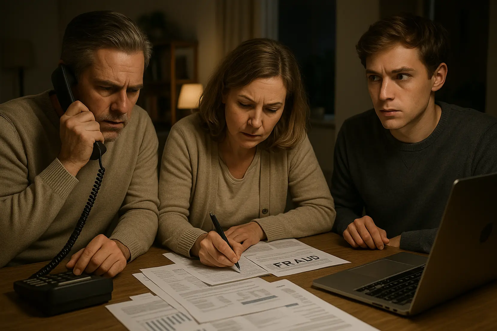 Domowy plan awaryjny po scamie: kto dzwoni do banku, kto zbiera dowody, kto pilnuje urządzeń