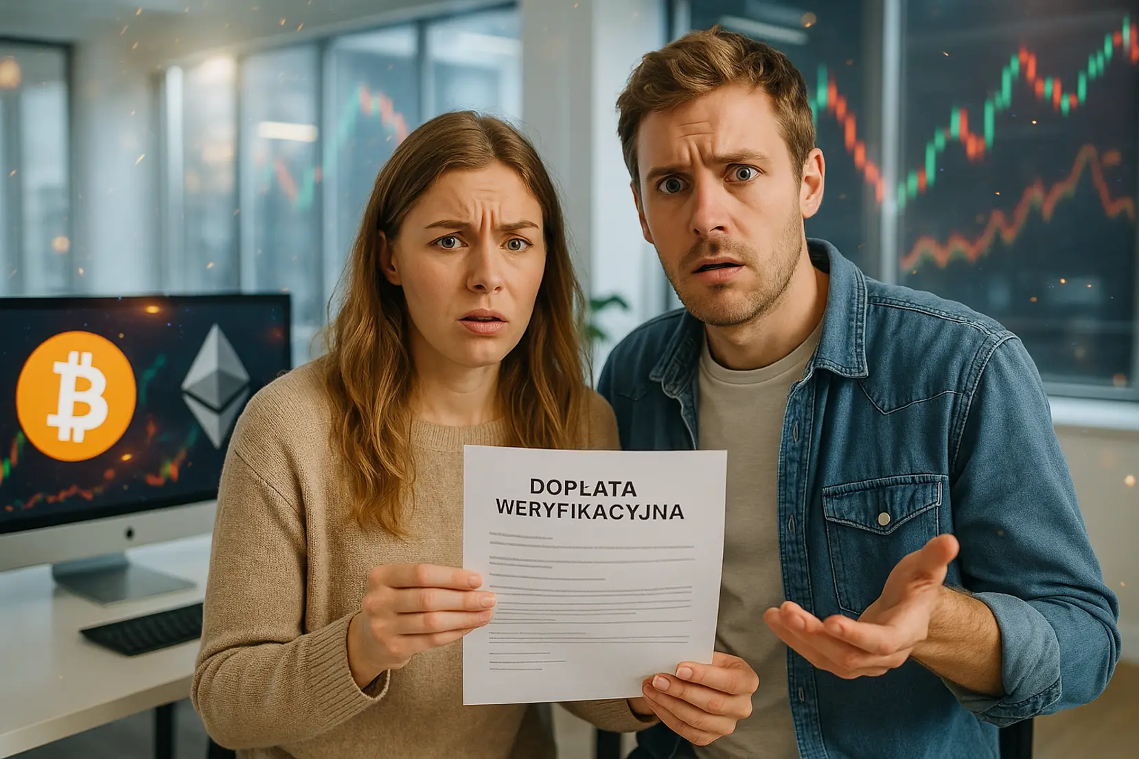 „Dopłata weryfikacyjna” przed wypłatą z krypto: dlaczego to prawie zawsze oszustwo