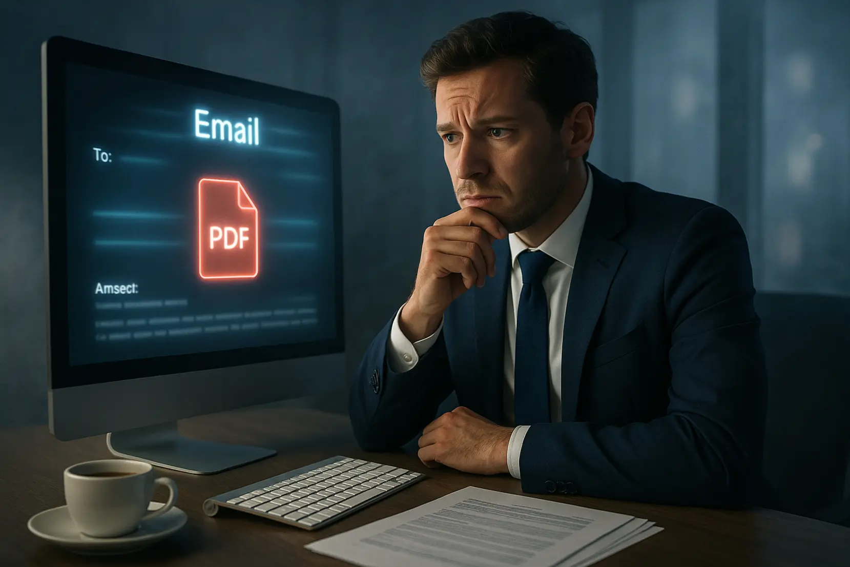 PDF z „fakturą” lub „wezwaniem do zapłaty”: kiedy kliknięcie w załącznik jest najgroźniejsze