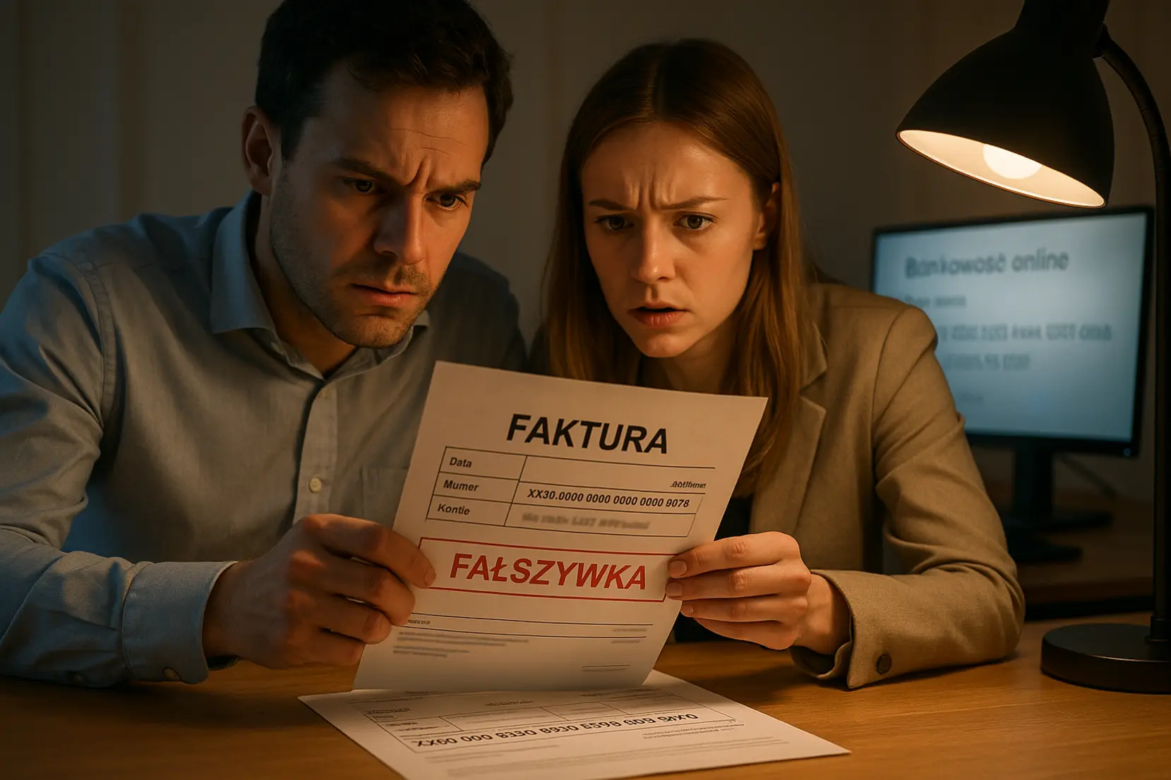 Fałszywa faktura od kontrahenta: jak wykryć podmieniony numer rachunku