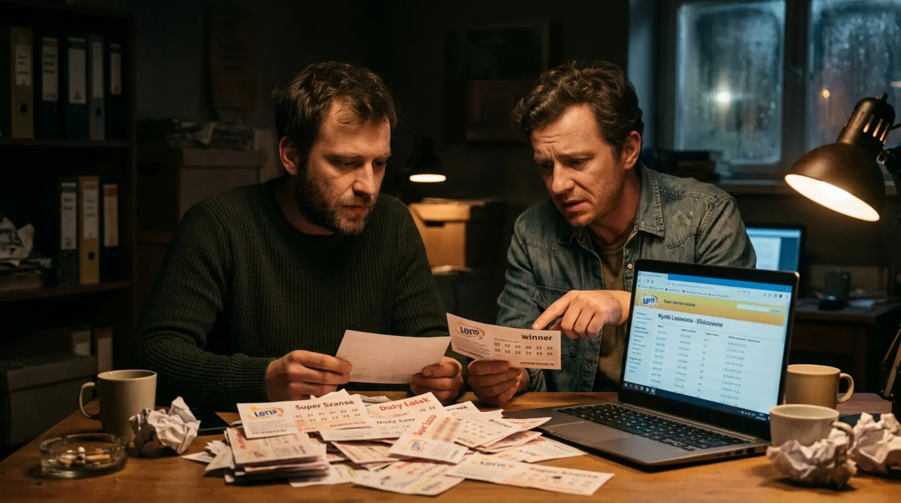 Lotto oszustwo: fałszywe wyniki, kupony i wiadomości o wygranej