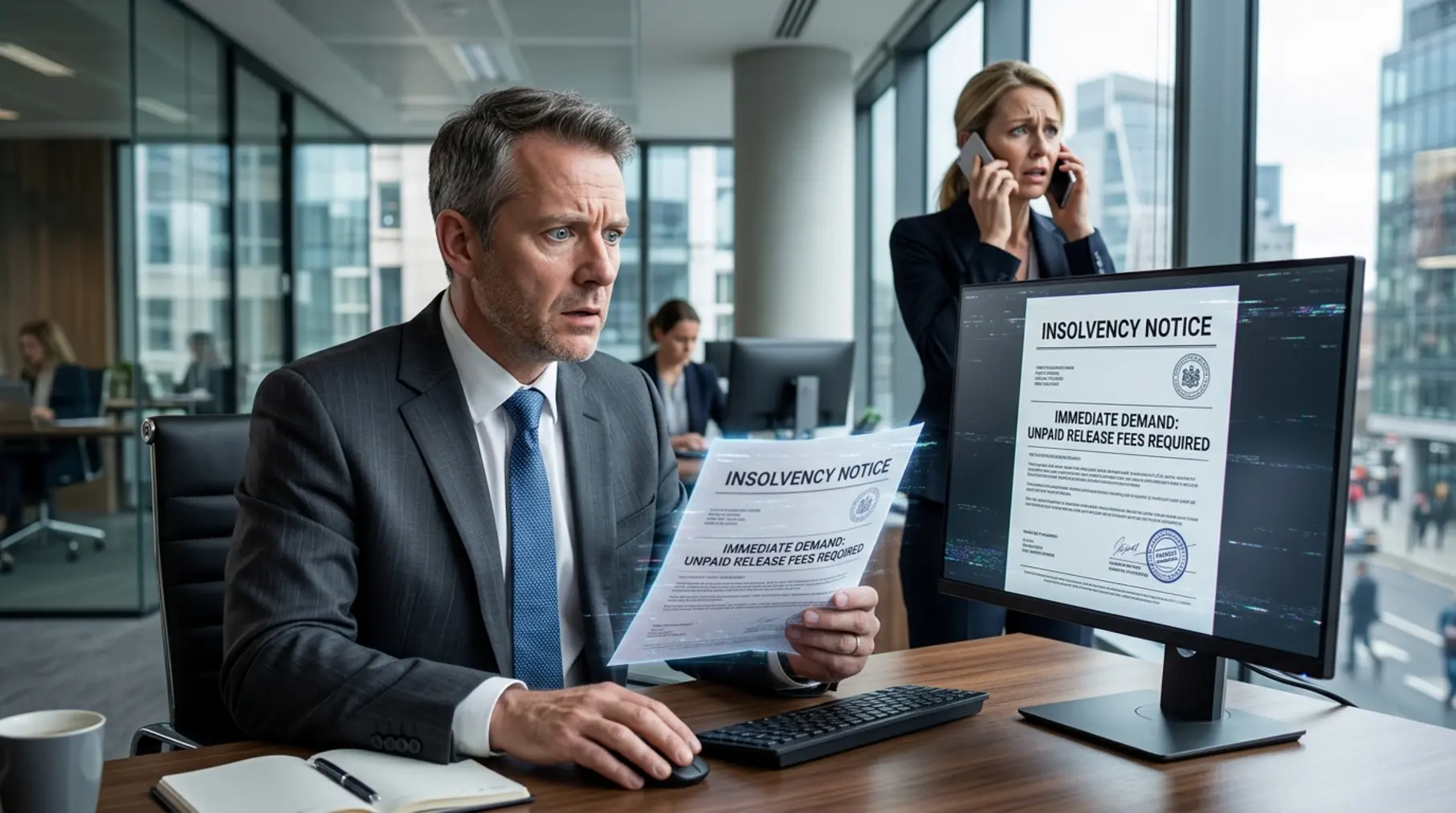 Broker Liquidation Scams: Fake Insolvency Notices and Claims for Release Fees
