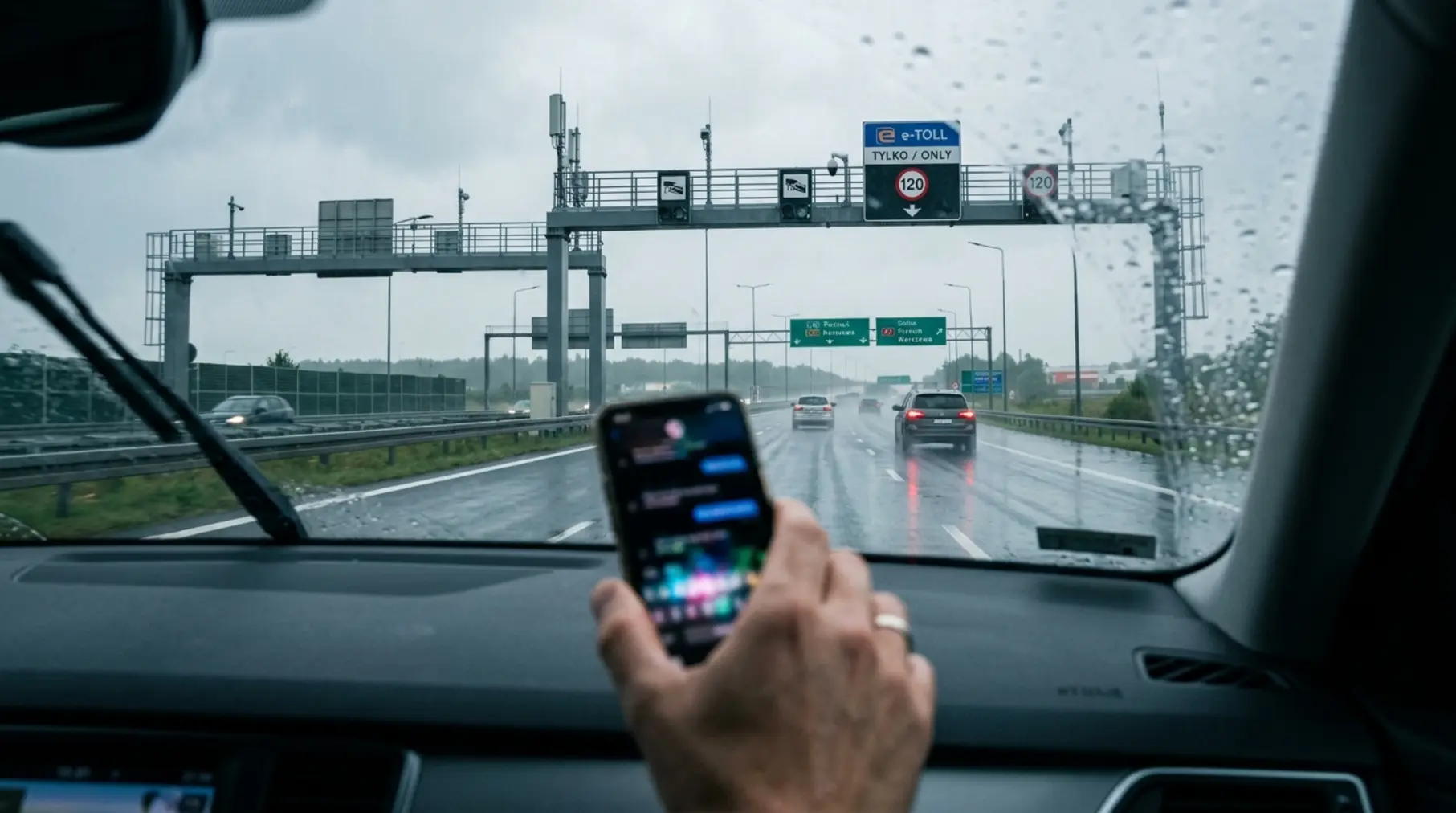Oszustwo na e-TOLL: SMS o nieopłaconym przejeździe i fałszywa bramka płatności