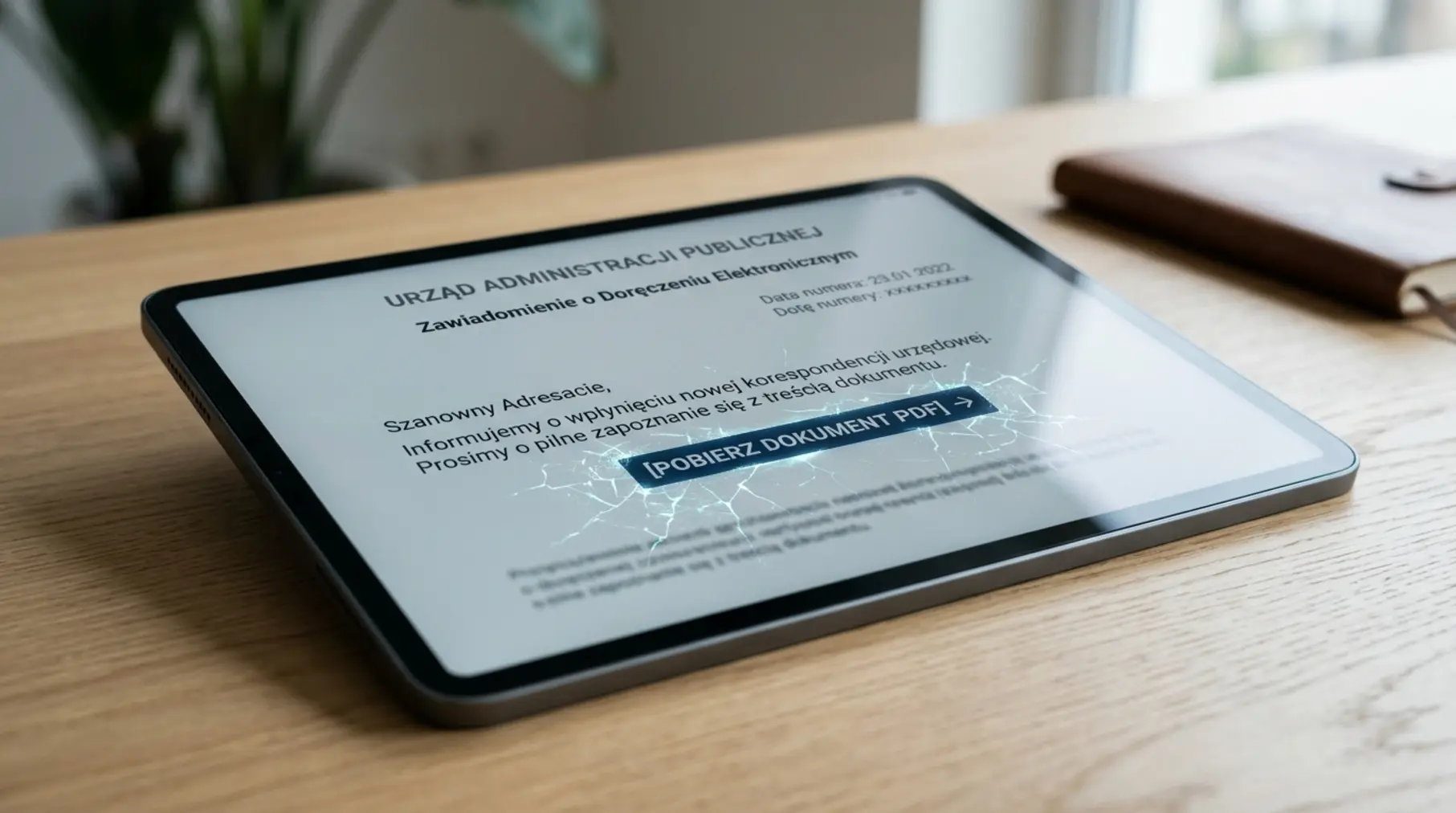 Fałszywe e-Doręczenie z urzędu lub sądu: kiedy link do dokumentu kradnie login